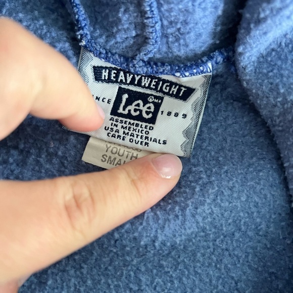 Lee Other - Lee Heavyweight Youth Small Jacket - Blue